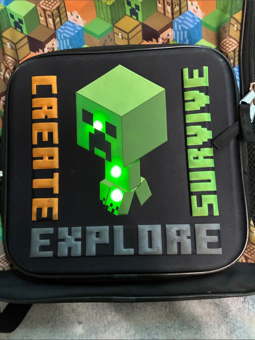 Minecraft backpack - Picture 4 of 4